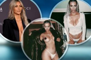 Kim Kardashian West ist für freizügige Outfits bekannt