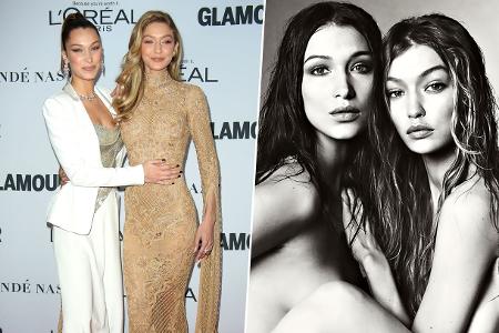 Starkes Geschwister-Duo: Bella (l.) und Gigi Hadid