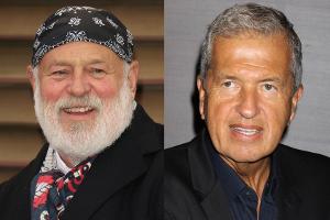 Bruce Weber (l.) und Mario Testino wird jeweils sexuelle Belästigung vorgeworfen