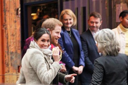 Prinz Harry und Meghan Markle auf einem gemeinsamen Termin in London