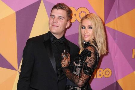 Paris Hilton und Chris Zylka auf der HBO After-Party nach den Golden Globes
