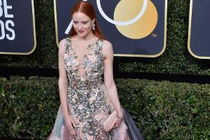 Barbara Meier bei den Golden Globes 2018