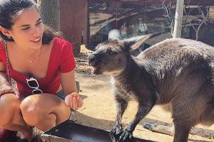 Sara Sampaio hatte eine schöne Begegnung