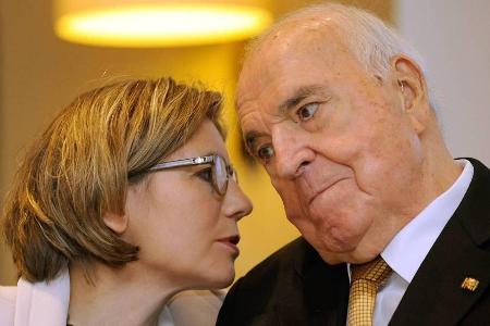 Maike Kohl-Richter und Helmut Kohl bei einem gemeinsamen Auftritt