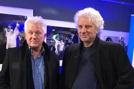 Miroslav Nemec (l.) und Udo Wachtveitl bei der Auftaktveranstaltung zur Themenwoche 