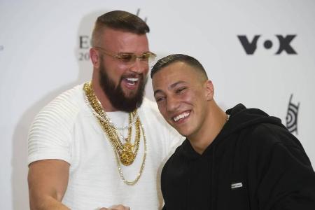 Bei der Echo-Verleihung hatten Kollegah (l.) und Farid Bang noch gut lachen