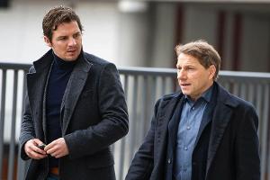 "Tatort: Der Inder": Sebastian Bootz (Felix Klare) und Thorsten Lannert (Richy Müller) müssen den Mord an einem ehemaligen S...
