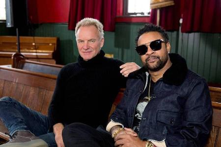 Gesucht und gefunden? Sting (l.) und Shaggy machen jetzt gemeinsame Sache