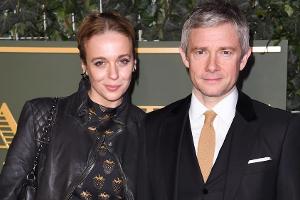 Da waren die "Sherlock"-Stars noch ein Paar: Amanda Abbington und Martin Freeman im Jahr 2015