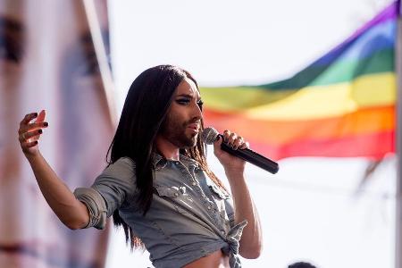 Conchita Wurst hat sich als HIV-positiv geoutet
