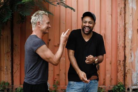 Sting (l.) und Shaggy haben ein gemeinsames Album veröffentlicht