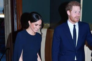 Meghan Markle und Prinz Harry am Samstagabend in der Royal Albert Hall in London