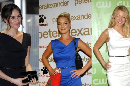 Meghan Markle, Katherine Heigl und Blake Lively im gleichen Kleid