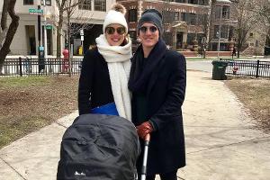 Ana Ivanovic und Bastian Schweinsteiger unterwegs in Chicago