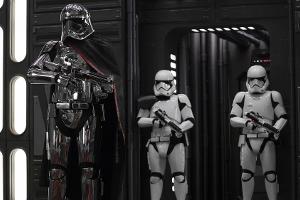 Gwendoline Christie als Captain Phasma in "Star Wars: Die letzten Jedi"