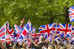 Am 19. Mai wird sich London wieder in ein Fahnen-Meer verwandeln