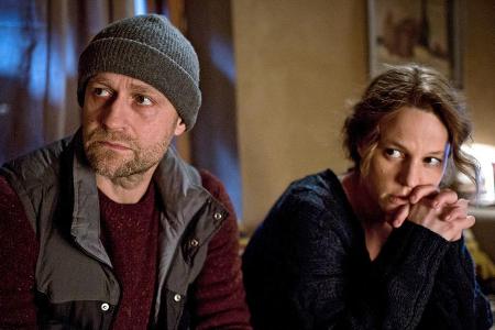 Olga Lenski (Maria Simon) und der unter Mordverdacht stehende Lennard Kohlmorgen (Jürgen Vogel)