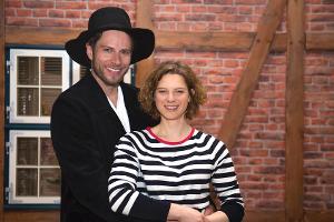 Anjorka Strechel und Marlon Putzke spielen ab Ende Juni ein Liebespaar bei "Rote Rosen"