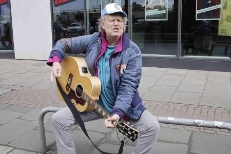Gunter Gabriel bei einem Auftritt in Hamburg