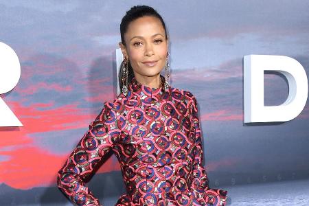 Schauspielerin Thandie Newton in Grafik-Optik