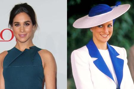 Zwei wichtige Frauen in Prinz Harrys Leben: Meghan Markle und Prinzessin Diana