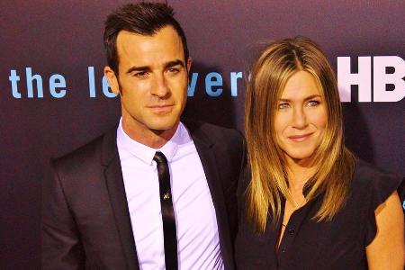 Da waren sie frisch verheiratet: Jennifer Aniston und Justin Theroux im Jahr 2015