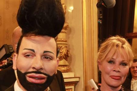 Bei Harald Glööcklers Haarkreation schaute auch Hollywood-Star Melanie Griffith genauer hin