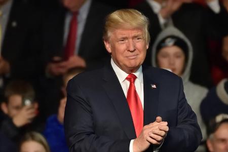 Donald Trumps Haarpracht gehört zu seinen Markenzeichen