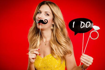 Susan Sideropoulos ist im Hochzeitsfieber