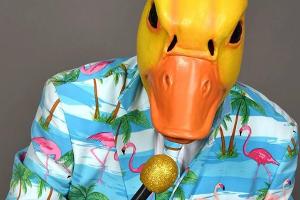 Der Berliner Künstler Ingo ohne Flamingo sorgt für den Faschings-Hit des Jahres