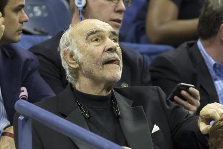 Seltener Anblick: Bei den US Open zeigte sich Sean Connery im August seit langem mal wieder in der Öffentlichkeit