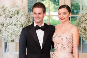 Miranda Kerr und Evan Spiegel haben den Schritt vor den Traualtar gewagt