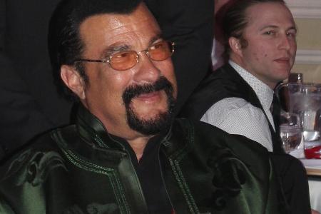 Steven Seagal bei einer Veranstaltung im Februar