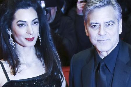 George und Amal Clooney 2016 in Berlin