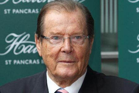 Roger Moore im Jahr 2014