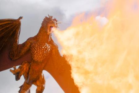 Die Drachen von Daenerys Targaryen ziehen offenbar in den Krieg
