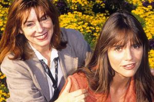 Katja Bienert (r.) mit ihrer Mutter Evelyn Gutkind-Bienert: Ein Bild aus der Zeit, in der Katja unter anderem kurz in "Gute ...