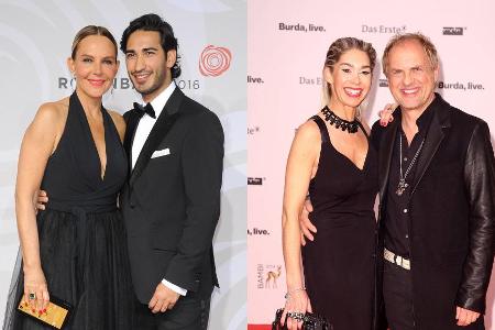 Natascha Ochsenknecht und Umut Kekilli sowie Kirsten Viebrock und Uwe Ochsenknecht (r.) wollen sich das Ja-Wort geben