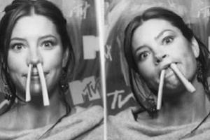 Jessica Biel ist sich für keinen Spaß zu schade