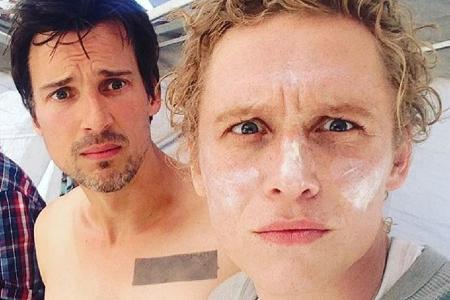 Matthias Schweighöfer (re.) und Florian David Fitz sind auch privat sehr gut miteinander befreundet