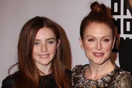 Treten gerne zusammen in der Öffentlichkeit auf: Julianne Moore und ihre Tochter Liv