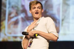Jack Gleeson bei einer Fan-Veranstaltung im Jahr 2015
