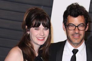 Die Eltern Zooey Deschanel und Jacob Pechenik bei einer Oscar-Party