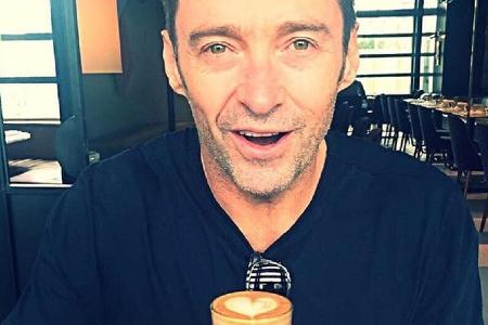 Hugh Jackman ist ein echter Kaffee-Genießer
