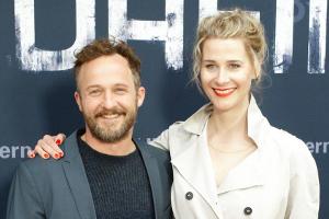 Bei der "Hindafing"-Preview im Cadilac Kino in München: Maximilian Brückner und Katrin Röver