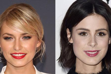 Lena Gercke (l.) und Lena Meyer-Landrut duellieren sich bei 