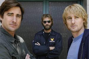 Die Brüder Luke, Andrew und Owen Wilson (v.l.n.r.) trauern um ihren Vater Robert