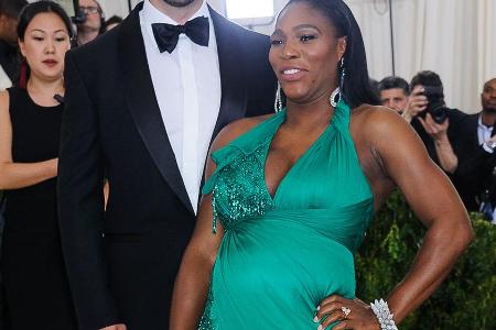 Alexis Ohanian und Serena Williams auf der Met Gala