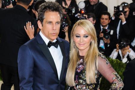 Ben Stiller und Christine Taylor bei der Met Gala im Jahr 2016