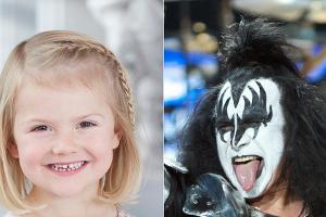 Prinzessin Estelle ist ein Fan von Kiss (hier im Foto Gene Simmons)